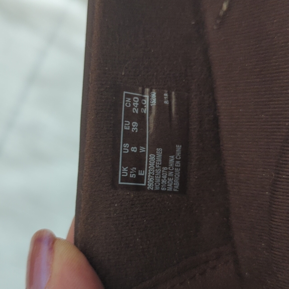 Clark's Loafers comfort shoe women's size 8 wide, brown leather - Picture 10 of 10